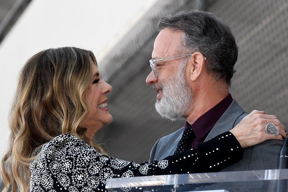 Rita Wilson and Tom Hanks on March 29, 2019 in Hollywood, California | Photo: Getty Images