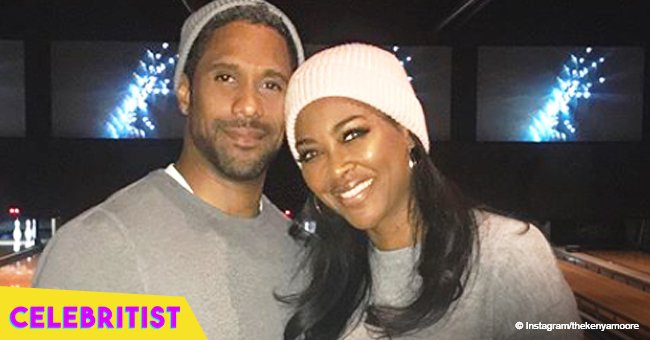 Kenya Moore is a sweet wife preparing home-cooked meal for husband, Marc Daly, in recent video