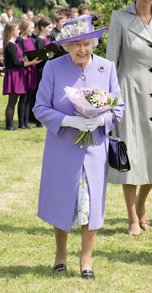 Queen Elizabeth II at Hatfield House on June 14, 2012 in Hertfordshire, England | Photo: Getty Images