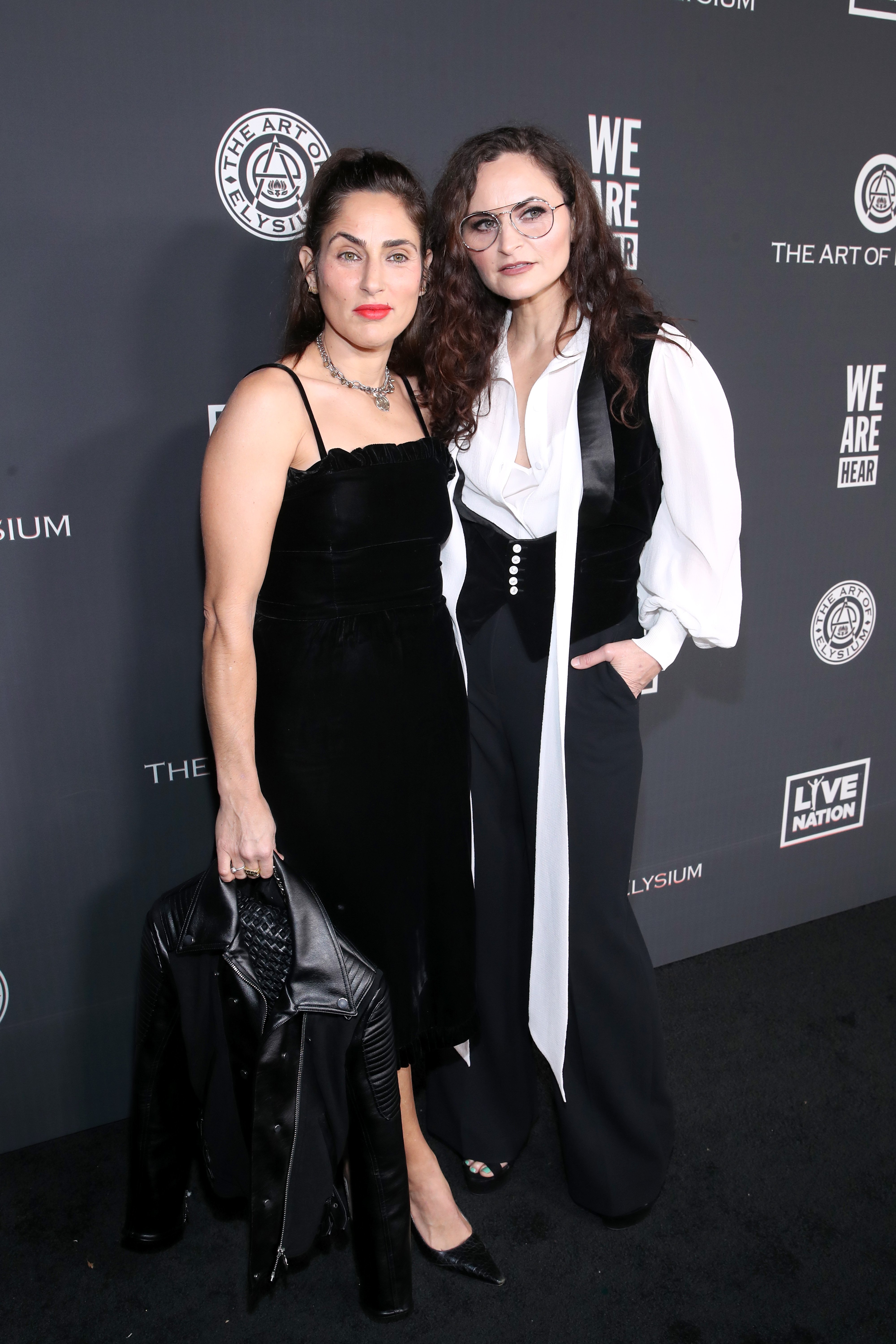Summer Phoenix and Rain Phoenix attend The Art Of Elysium Presents WE ARE HEAR’S HEAVEN 2020 at Hollywood Palladium on January 04, 2020, in Los Angeles, California. | Source: Getty Images