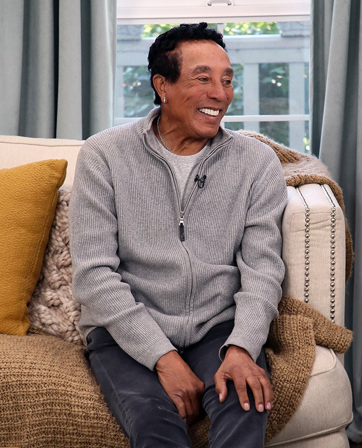 Smokey Robinson visits Hallmark's "Home & Family" at Universal Studios Hollywood on February 23, 2018 in Universal City, California. I Image: Getty Images.
