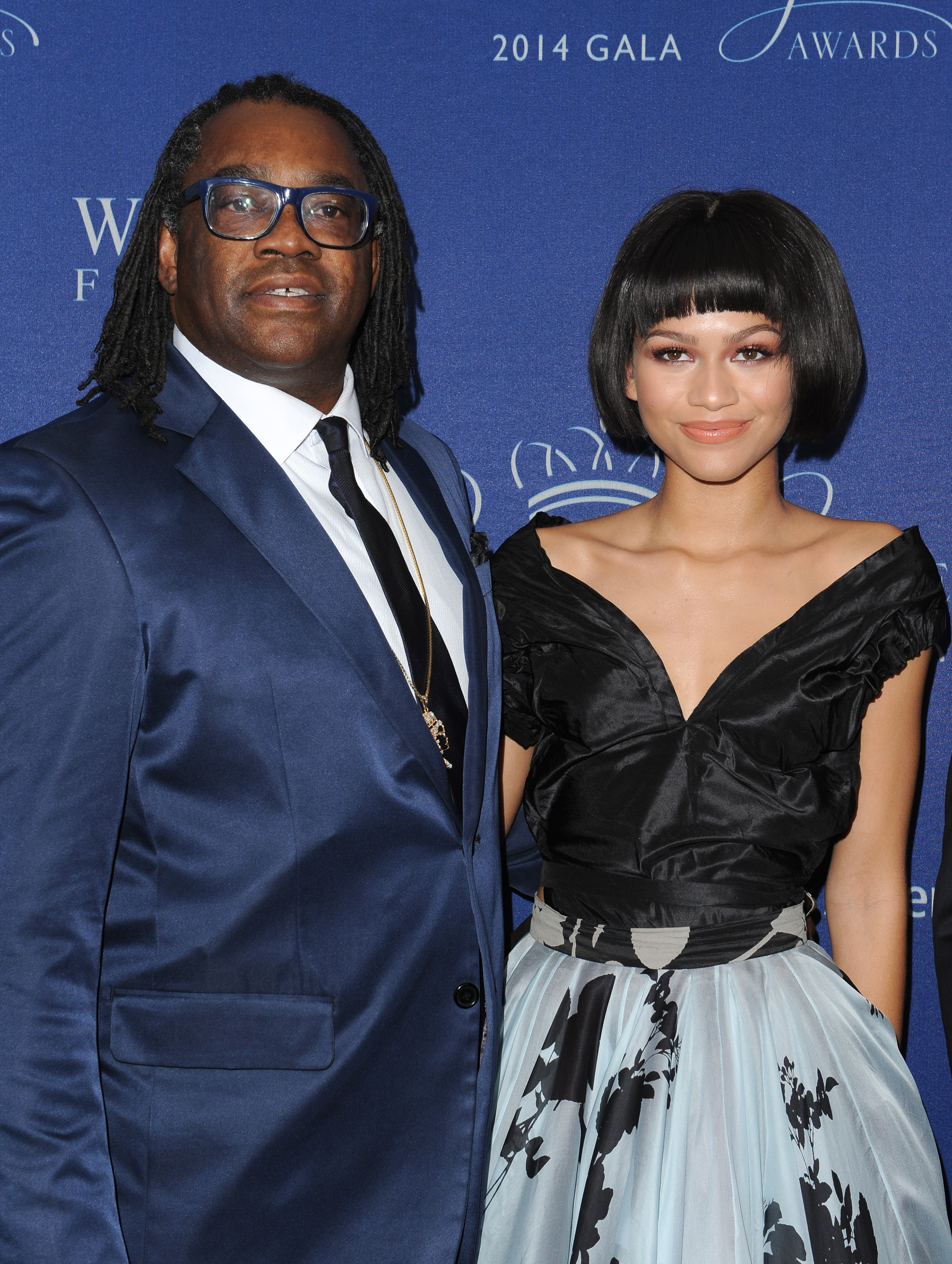 Zendaya and Kazembe Ajamu Coleman attend the Princess Grace Awards Gala in Beverly Hills, California,  on October 8, 2014. | Source: Getty Images
