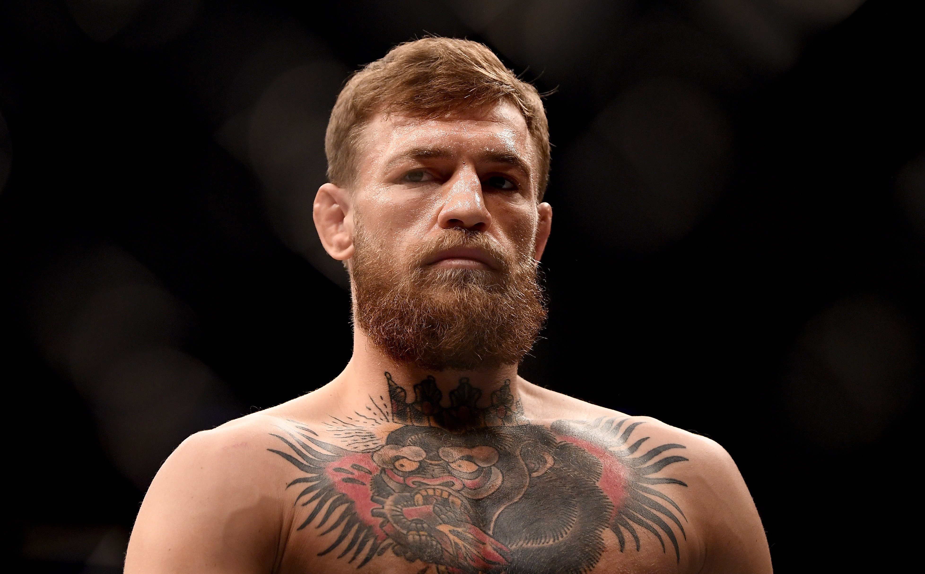 Conor McGregor prior to facing Khabib Nurmagomedov for ther UFC lightweight championship during UFC 229 at T-Mobile Arena in Las Vegas, Nevada | Photo: Stephen McCarthy/Sportsfile via Getty Images