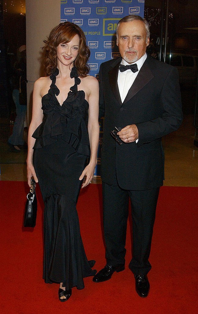 Dennis Hopper and wife Victoria during 18th Annual American Cinematheque Award Honoring Nicole Kidman. | Source: Getty Images