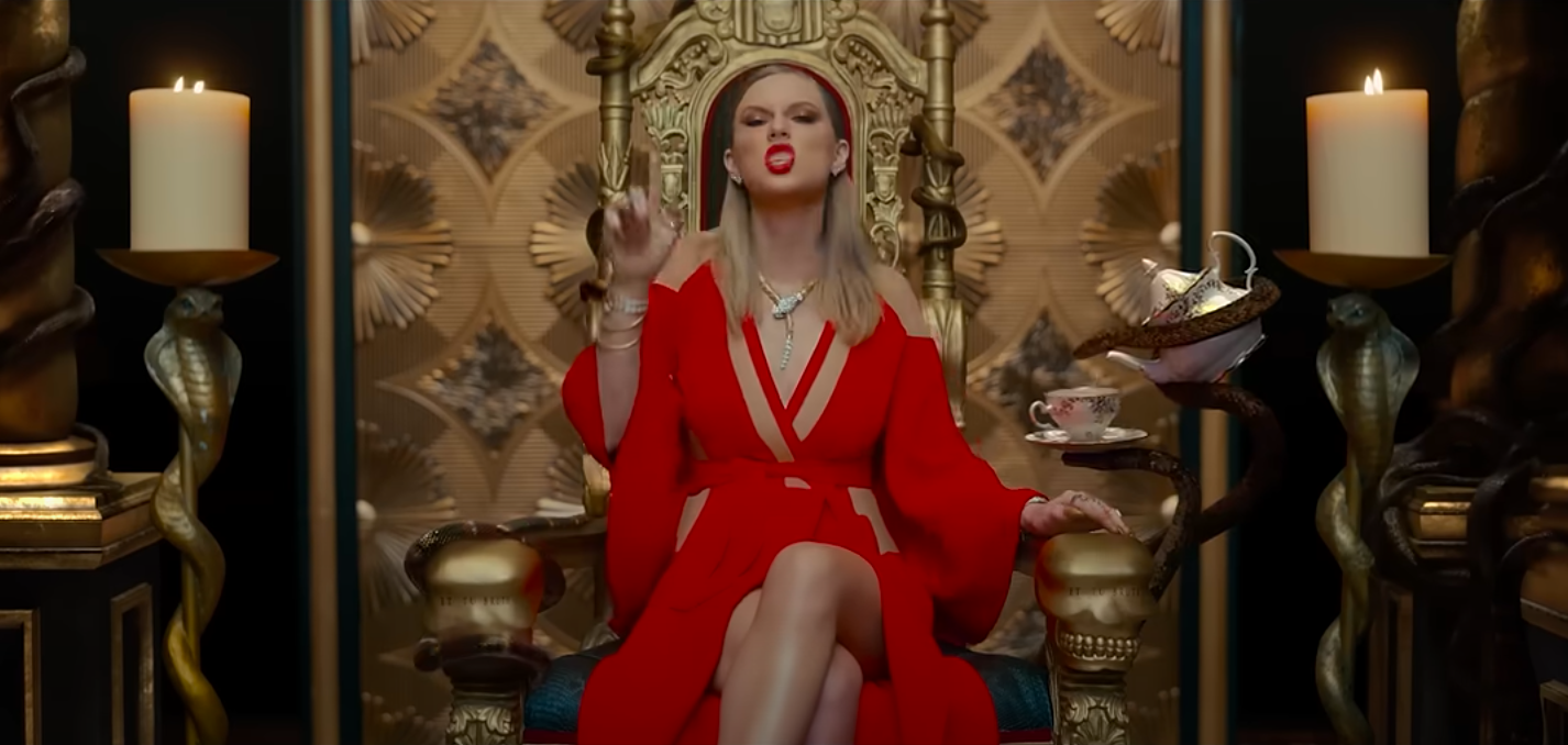 Taylor Swift in "Look What You Made Me Do." | Source: YouTube/Taylor Swift