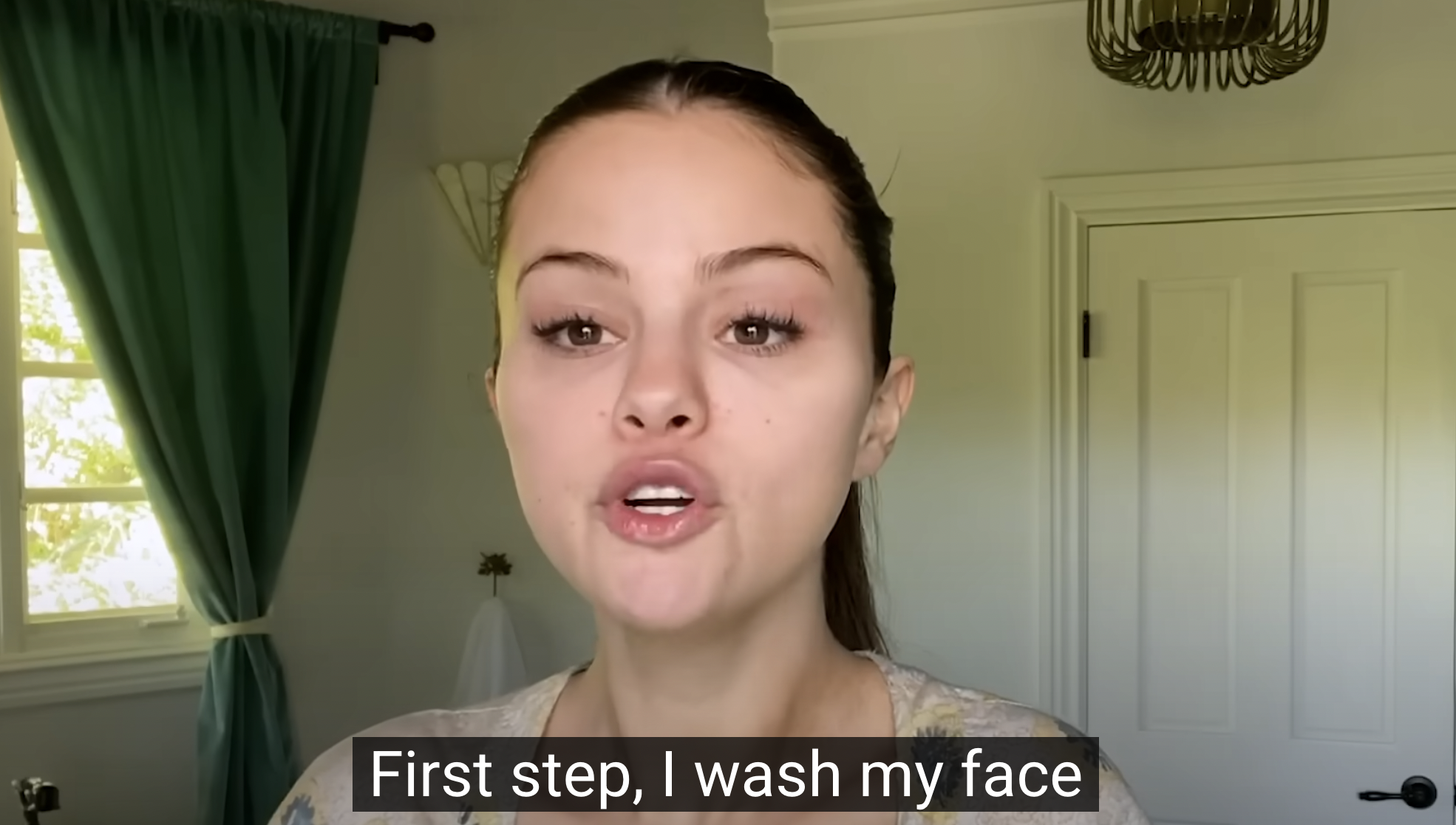 Selena Gomez from a video dated September 3, 2020. | Source: YouTube/vogue