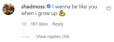 Bow Wow's comment on Ray J's video of his wife and kids. | Photo: Istagram/Rayj