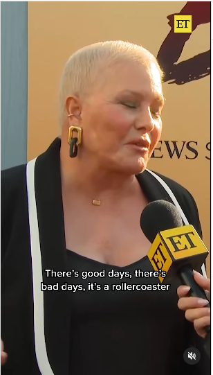 A screenshot of Nicole Eggert taken from an interview posted on August, 27, 2024 during the "After Baywatch: Moment in The Sun." premiere  | Source: Instagram/entertainmenttonight