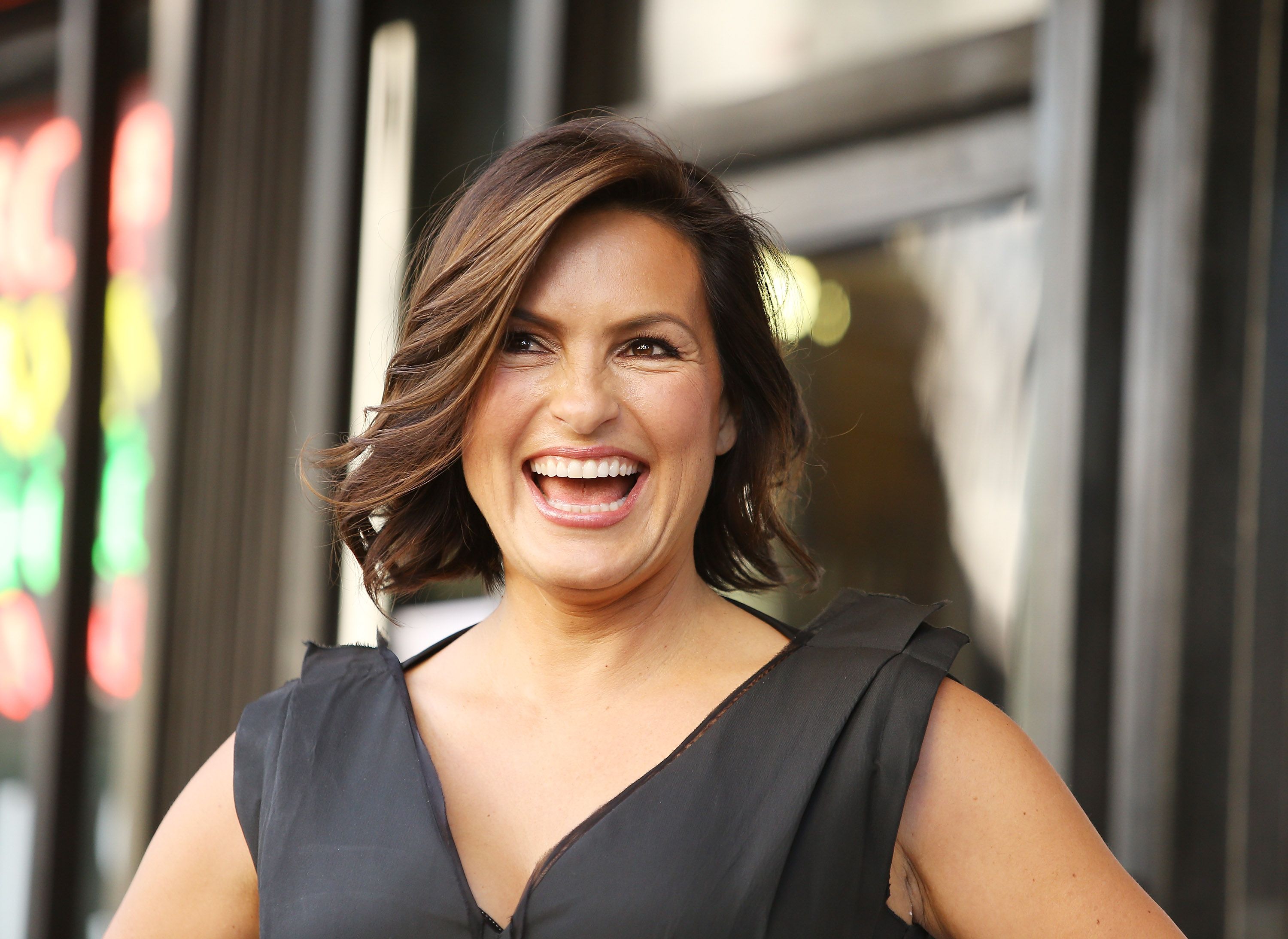 Mariska Hargitay at the ceremony honoring her with a Star on The Hollywood Walk of Fame on November 8, 2013 in Hollywood, California | Photo: Getty Images