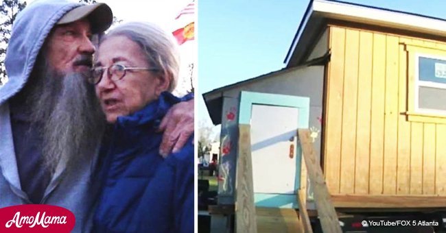 Veteran and his wife slept in the freezing cold. Then little kids 'give' them a house