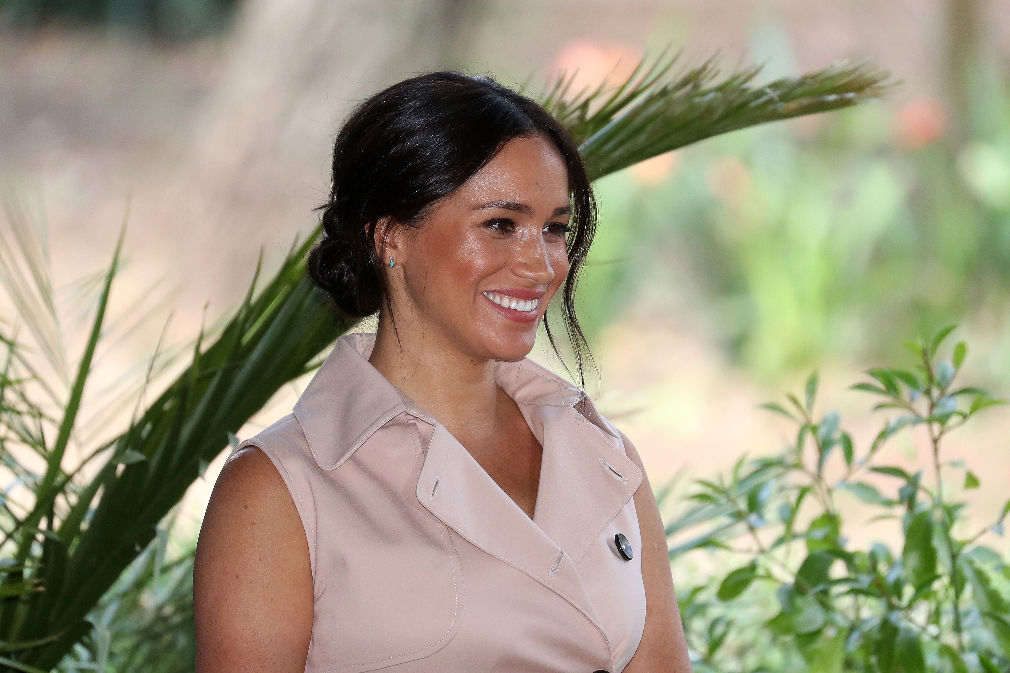 Meghan Markle assiste à une réception des industries créatives et des entreprises. | Source: Getty Images