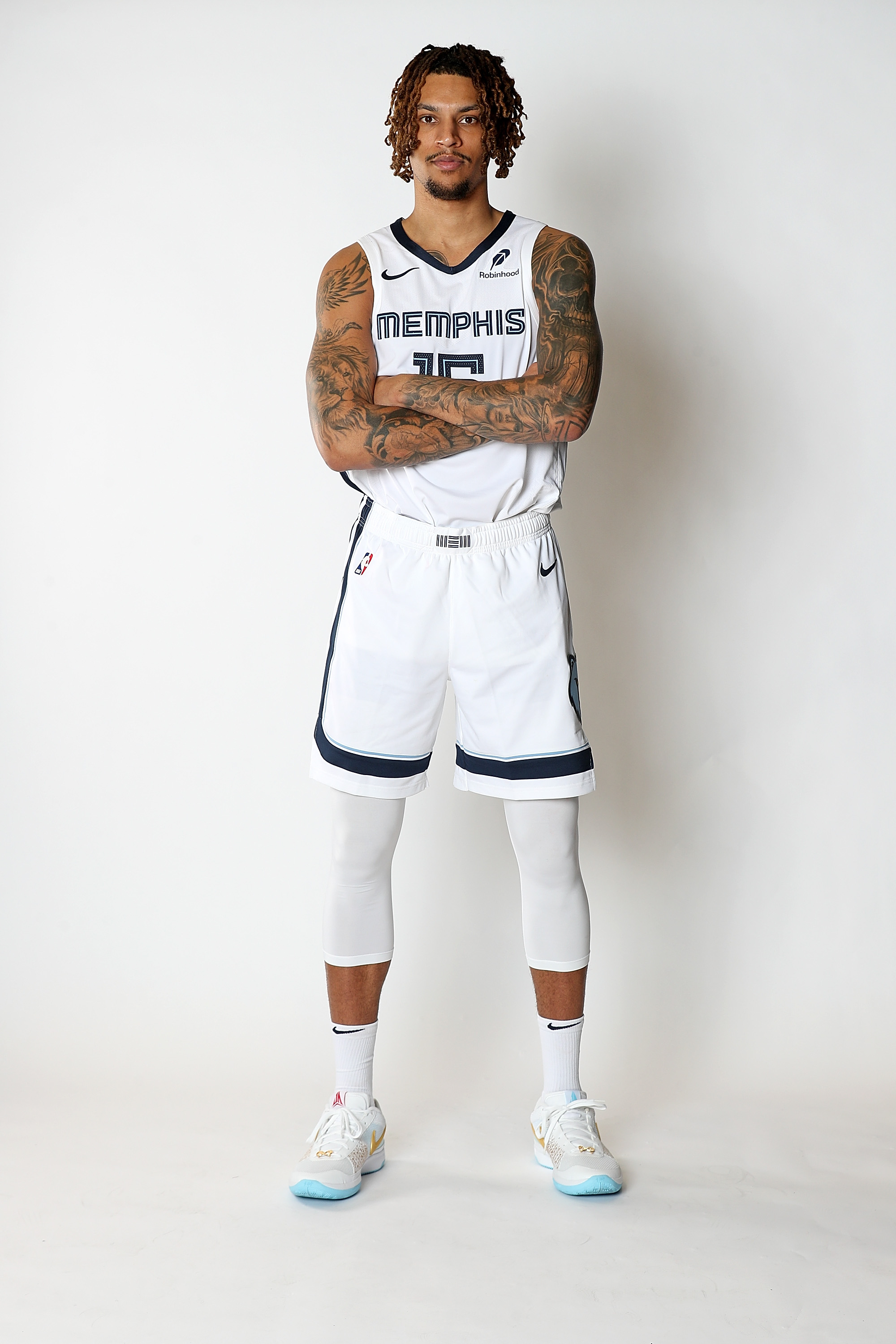 Brandon Clarke poses for a photo during media day on September 30, 2024 | Source: Getty Images