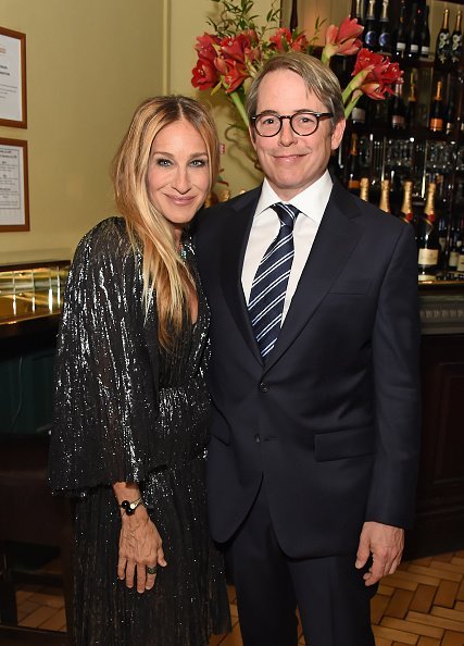 Sarah Jessica Parker and Matthew Broderick at Browns on May 29, 2019 in London, England. | Photo: Getty Images