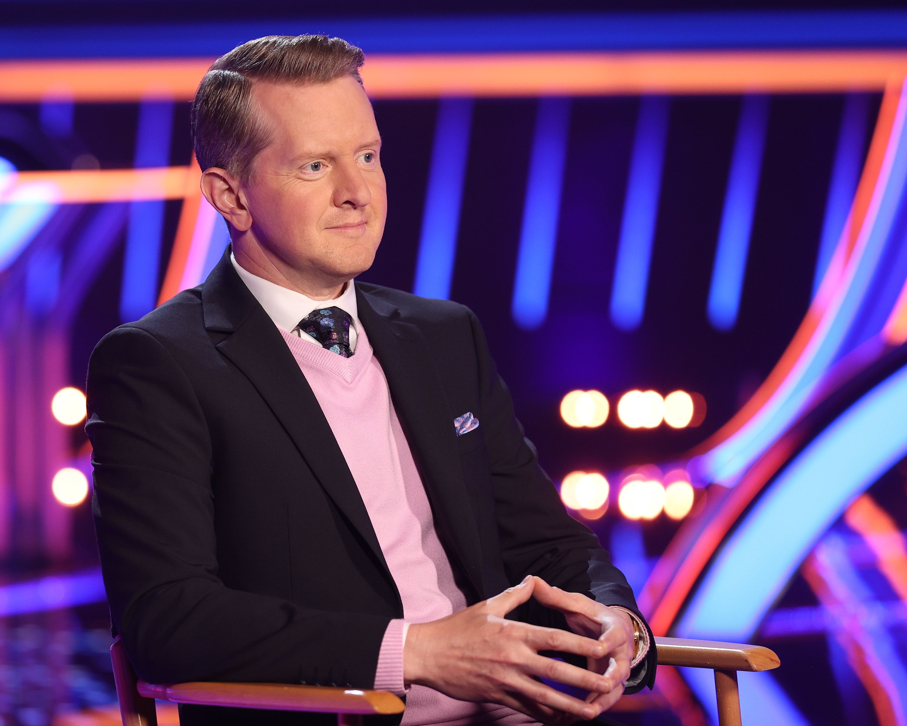 Ken Jennings on the set of ABC's "The Chase" on May 6, 2021 | Source: Getty Images