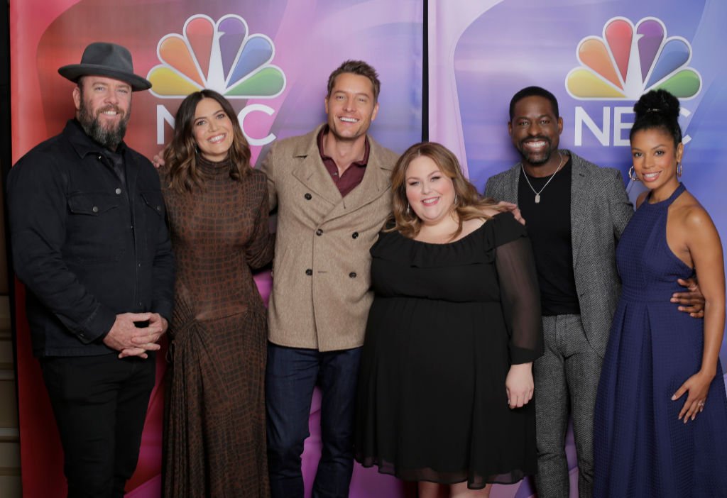 The cast of "This Is Us" pose during NBC Universal event press tour on January 11, 2020 | Photo: Getty Images