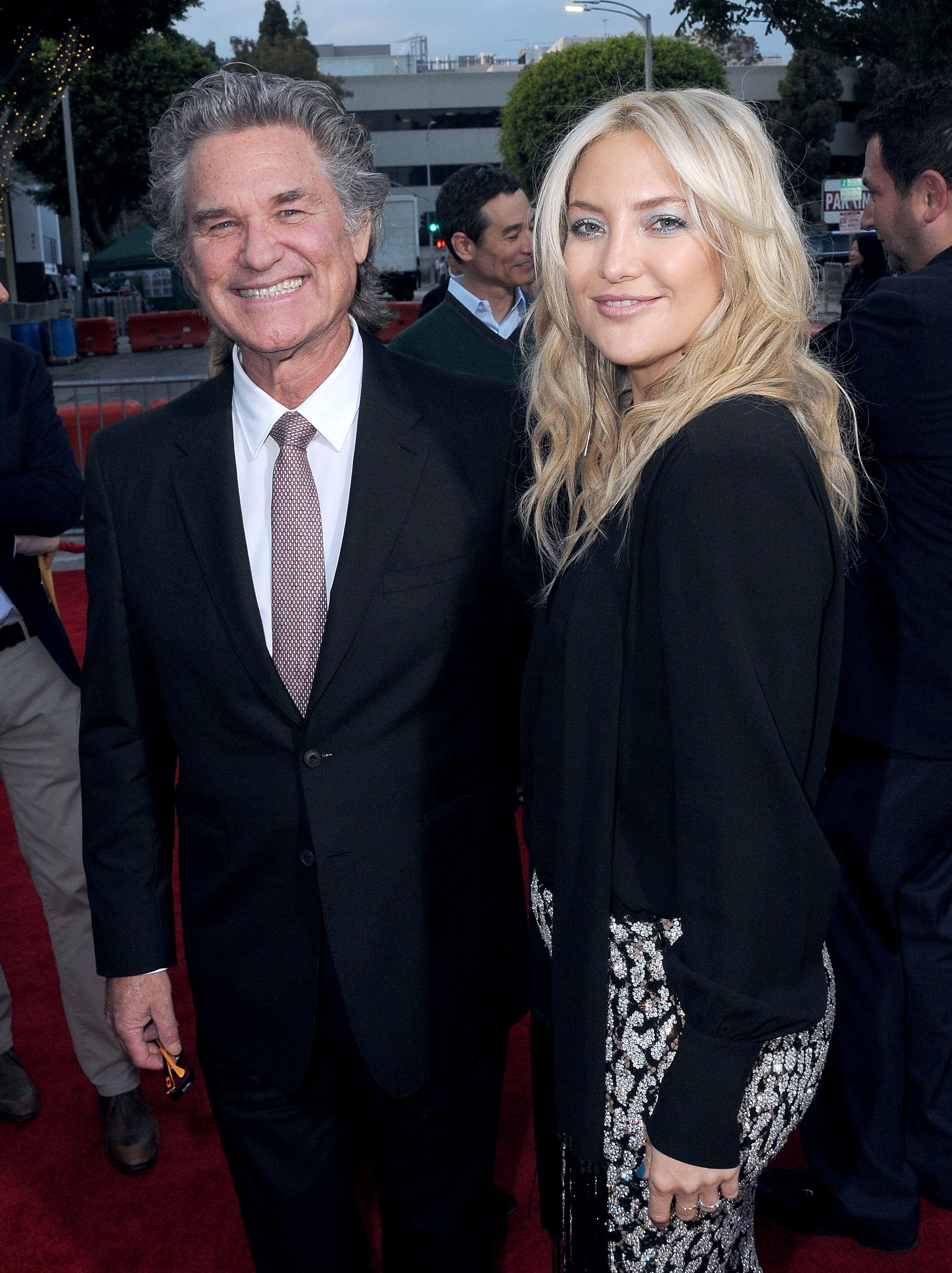 Kurt Russell and Kate Hudson. May 10, 2017 | Source: Getty Images