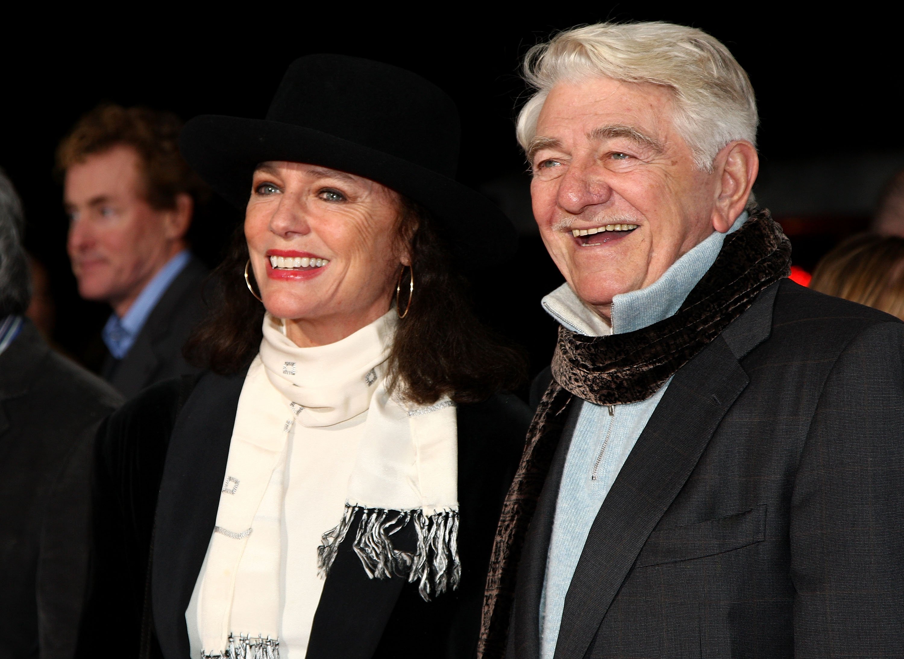 Jacqueline Bisset and Seymour Cassel arrive at Paramount Vantage's Los Angeles premiere of 'Revolutionary Road' on December 15, 2008 in Westwood, California. Photo: Getty Images/GlobalImagesUkraine