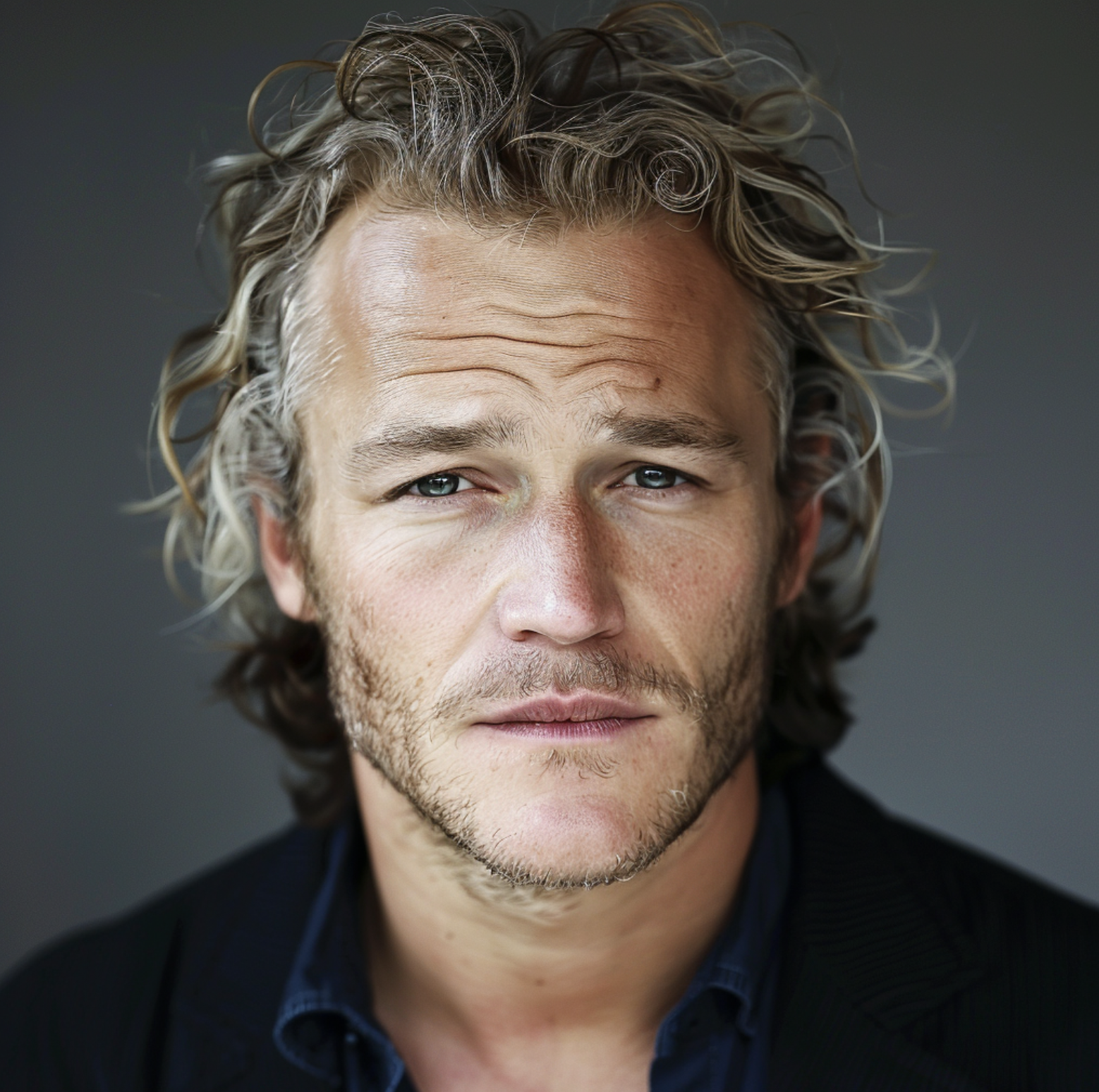 AI image of Heath Ledger in old age | Source: Midjourney