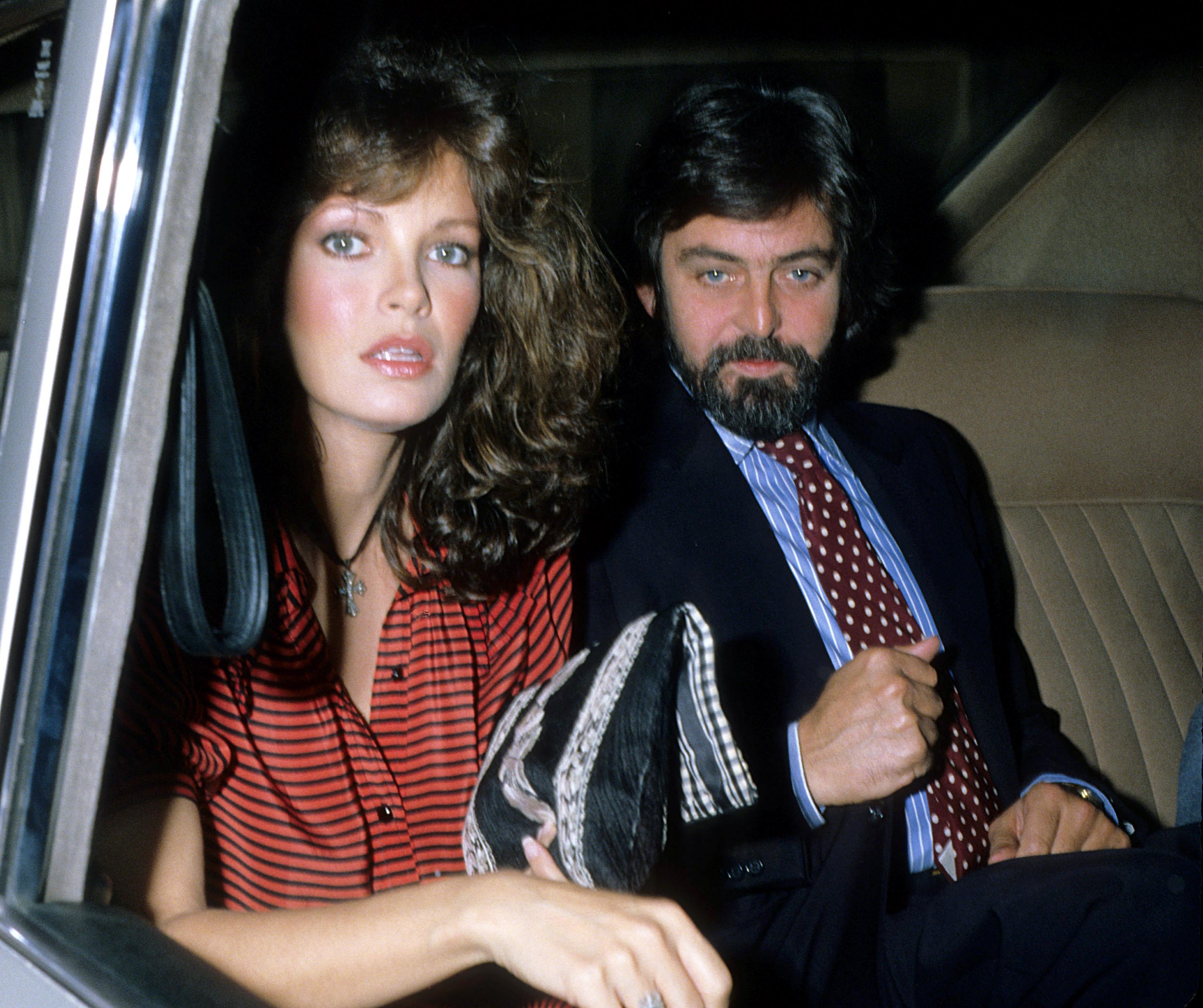 Jaclyn Smith and husband Tony Richmond during Jaclyn Smith Sighting in London - August 10, 1981 in London, Great Britain. | Source: Getty Images