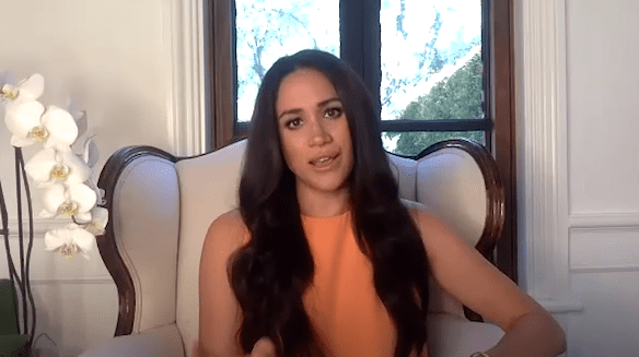 Meghan Markle speaks during the The 19th* Represents 2020 Virtual Summit via video call on August 14, 2020. | Source: YouTube/The 19th*.