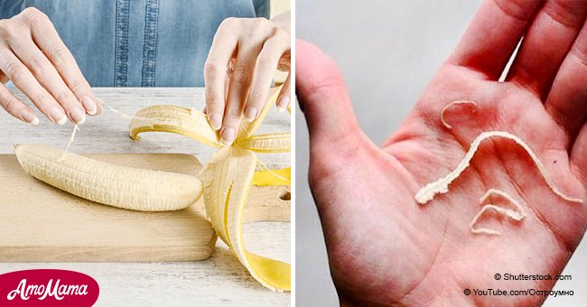 Voici pourquoi certaines personnes ne jettent jamais ces petits filaments trouvés dans les bananes