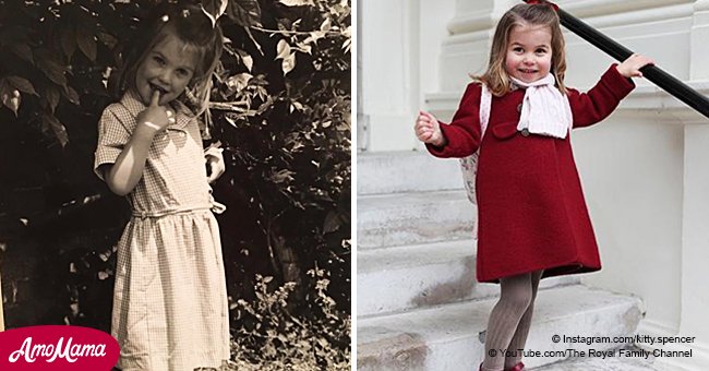 Diana’s niece looks like a carbon copy of Princess Charlotte in an unseen throwback photo