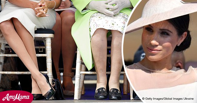 Fashion Expert Shares Why Meghan Always Wears Shoes That Are Too Big for Her