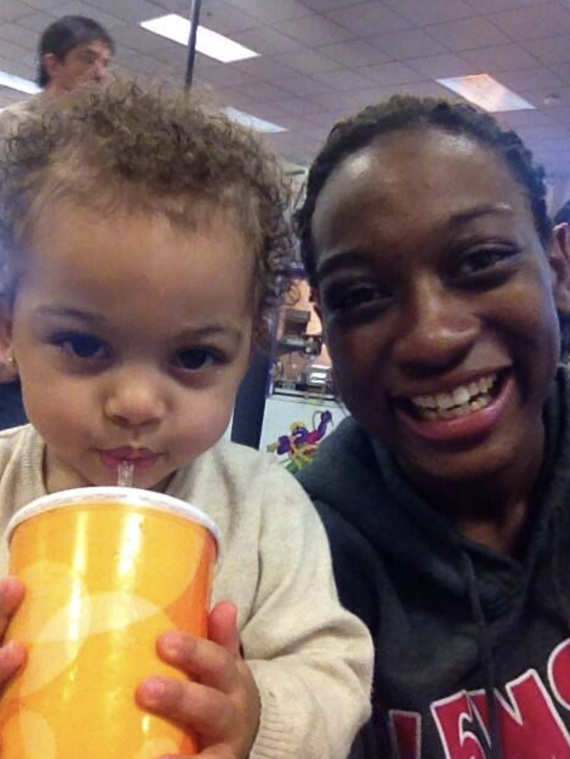 Chloe Chrisley and Angela Johnson from a post dated March 17, 2014. | Source: X/angej201211