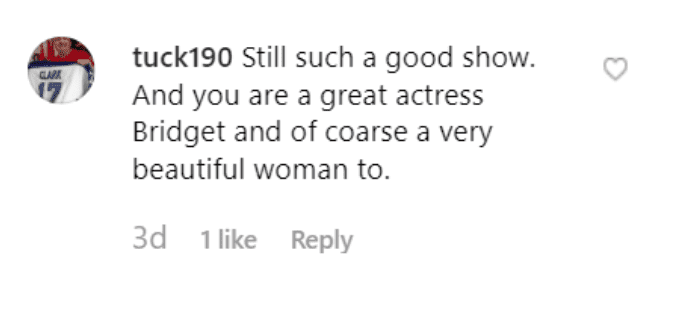 Fans' comment on Bridget Moynahan's post. | Source: Instagram/bridgetmoynahan