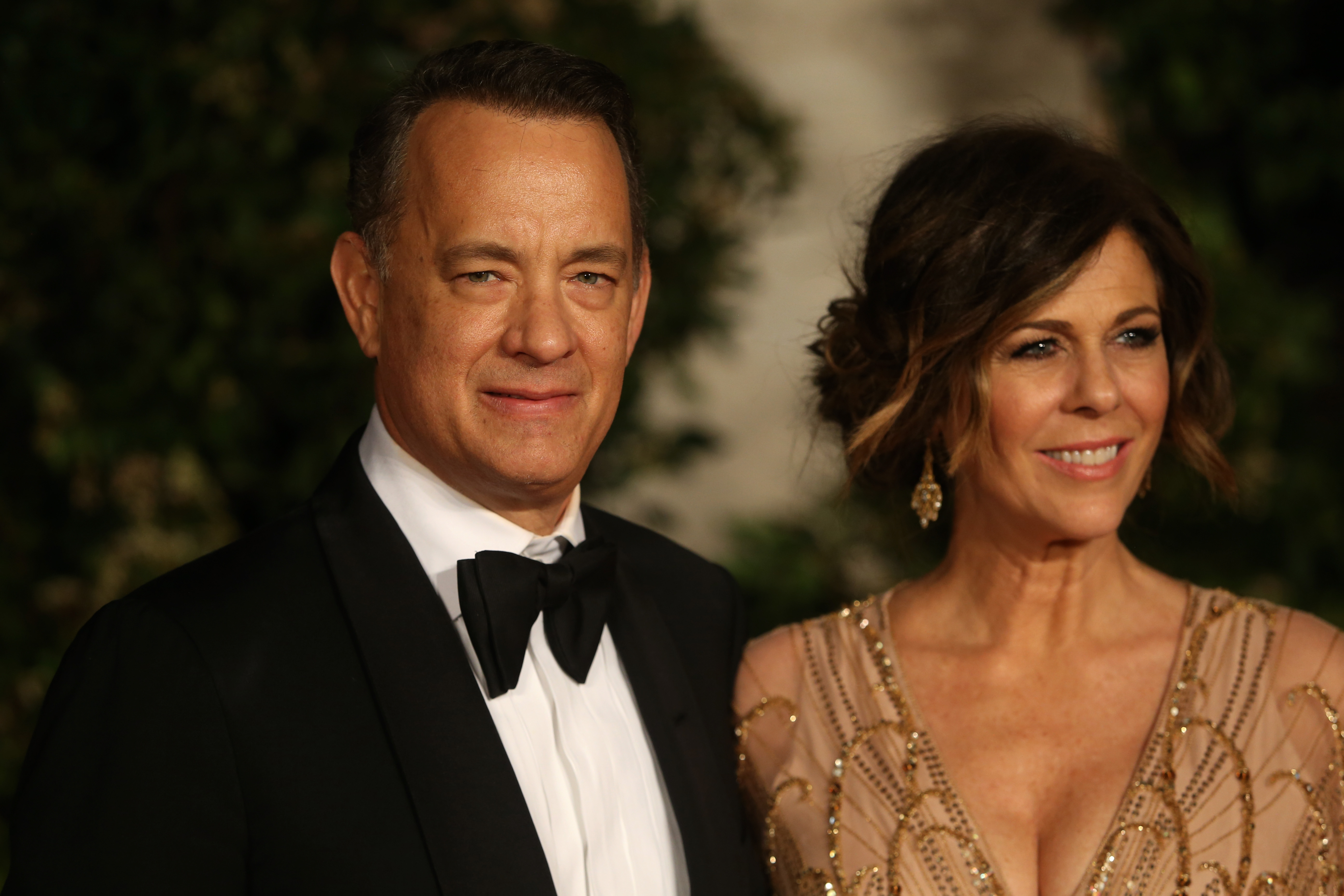 Tom Hanks and Rita Wilson in London, England on February 16, 2014 | Source: Getty Images
