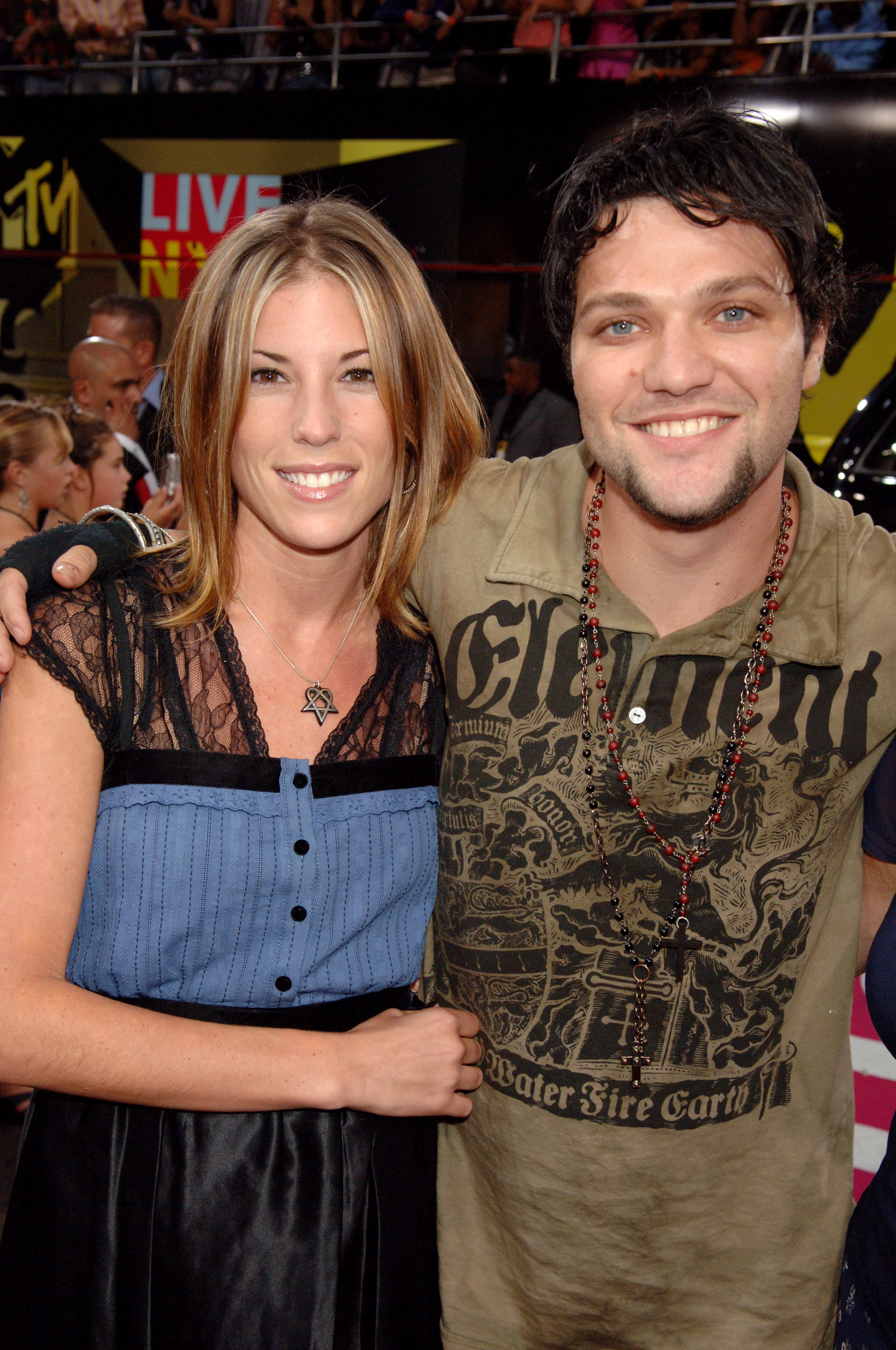 Missy Rothstein and Bam Margera during 2006 MTV Video Music Awards - Red Carpet at Radio City Music Hall in New York City, New York on August 31, 2006 | Source: Getty Images