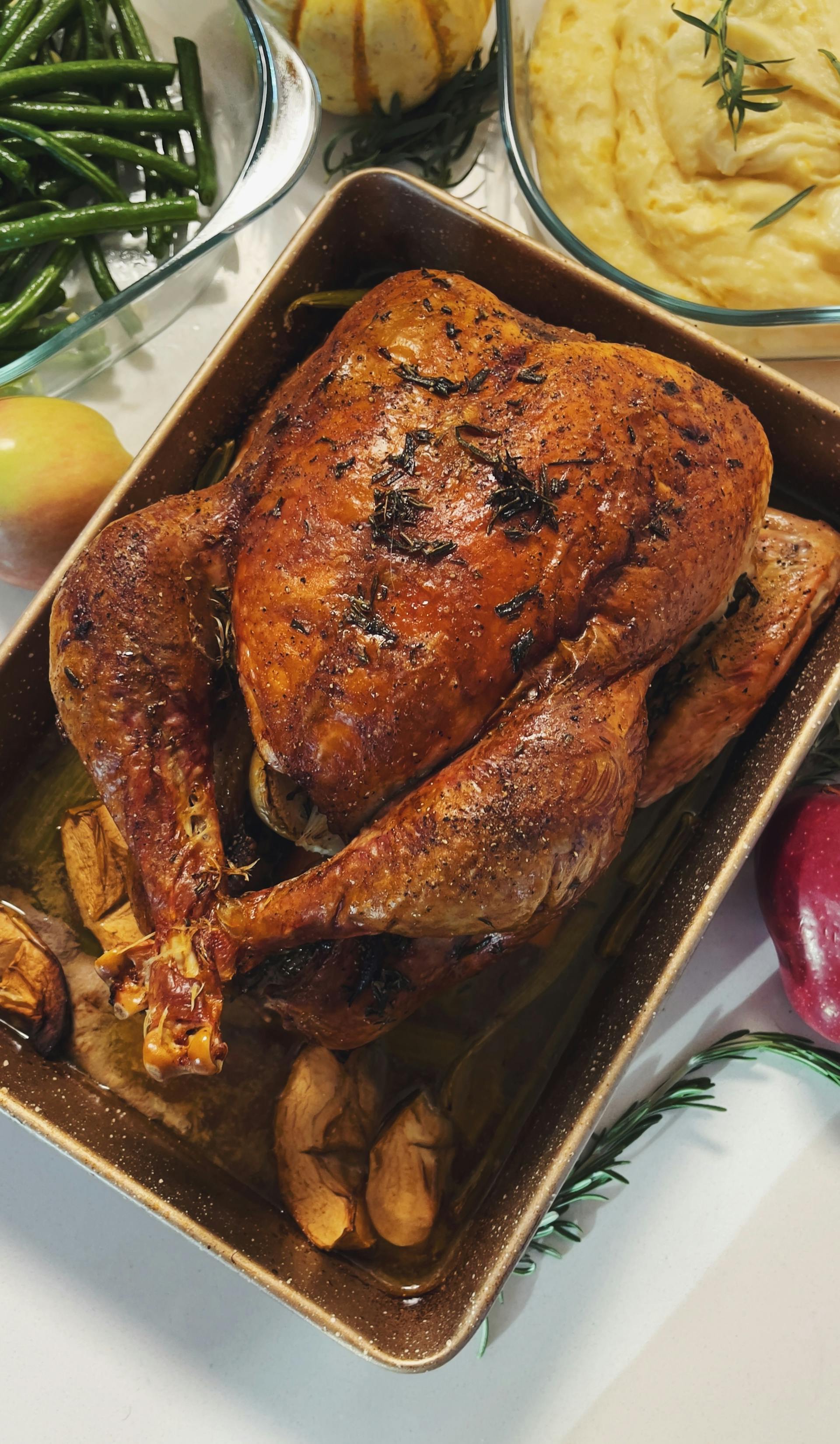 A roasted turkey | Source: Pexels