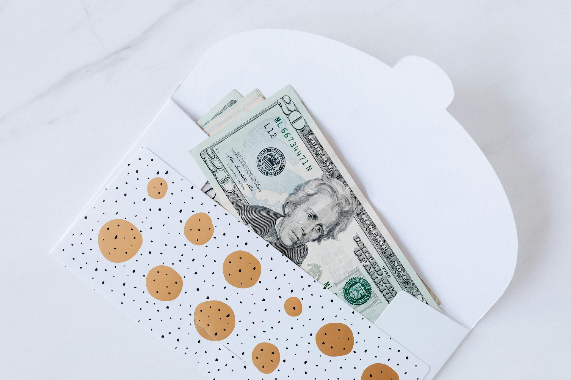 An envelope containing dollar banknotes | Source: Pexels