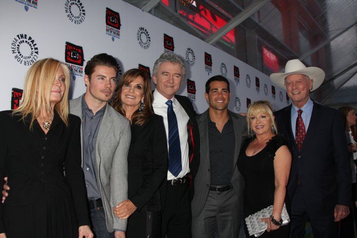 The "Dallas" cast at the 2012 TCM Classic Film Festival Opening Night Gala. | Source: Shutterstock