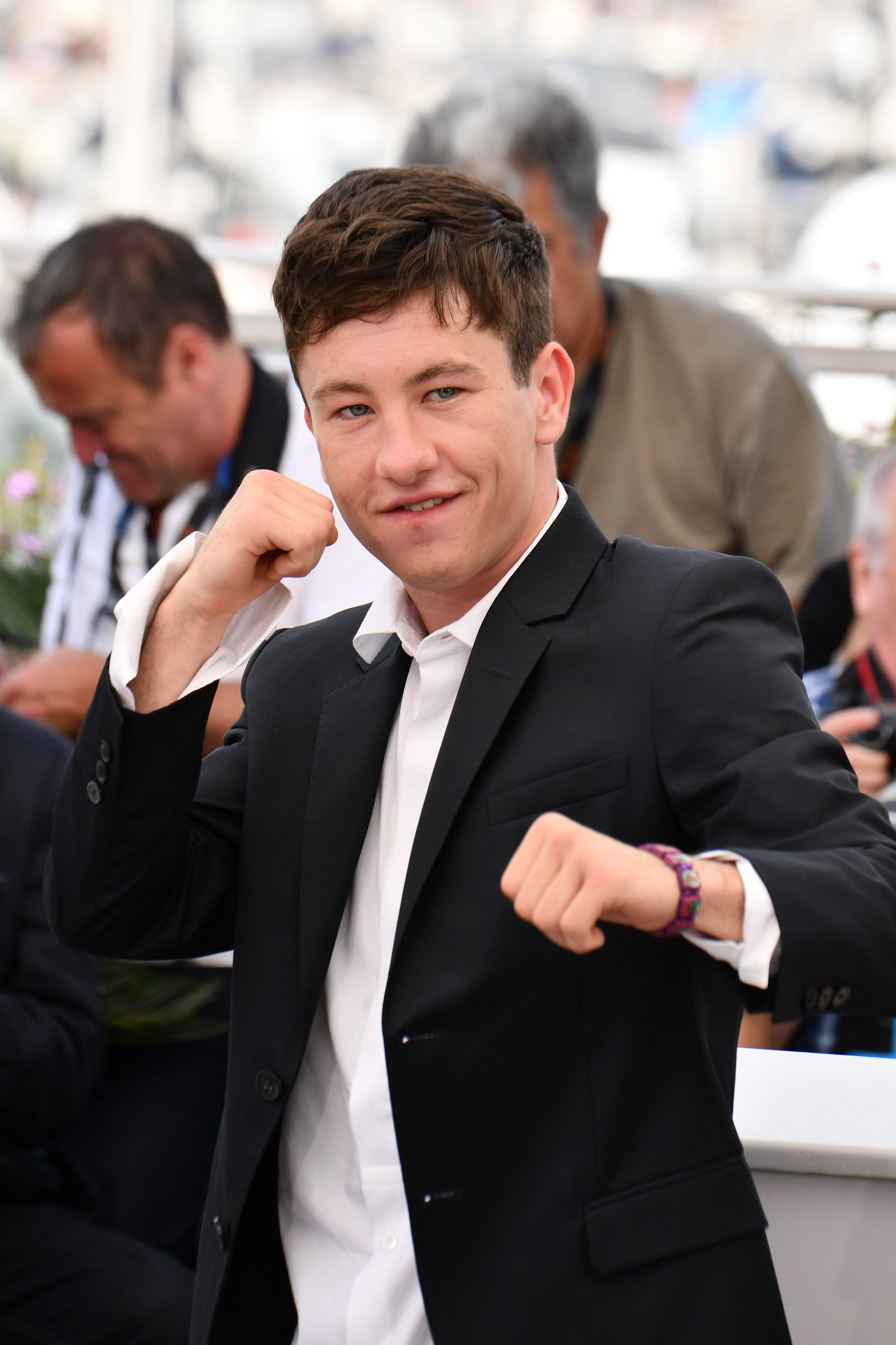 Barry Keoghan attends the "The Killing Of A Sacred Deer" photocall during the 70th annual Cannes Film Festival on May 22, 2017 in Cannes, France | Source: Getty Images