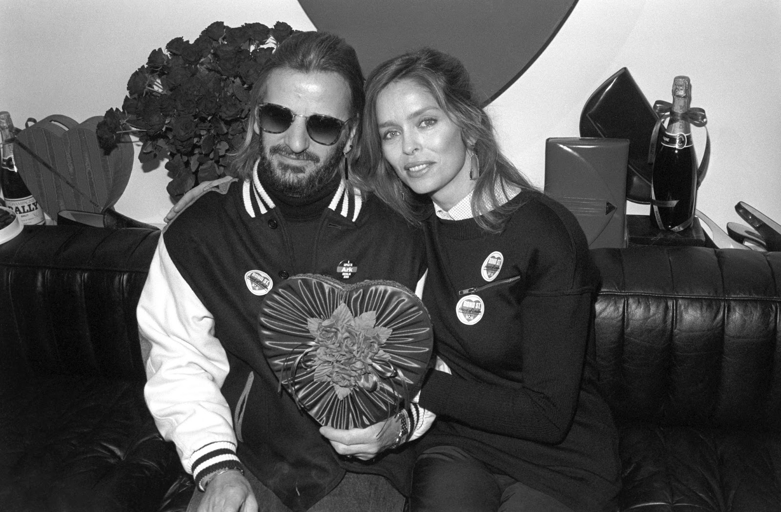 Ringo Starr and his wife photographed in London, England, in 1989 | Source: Getty Images