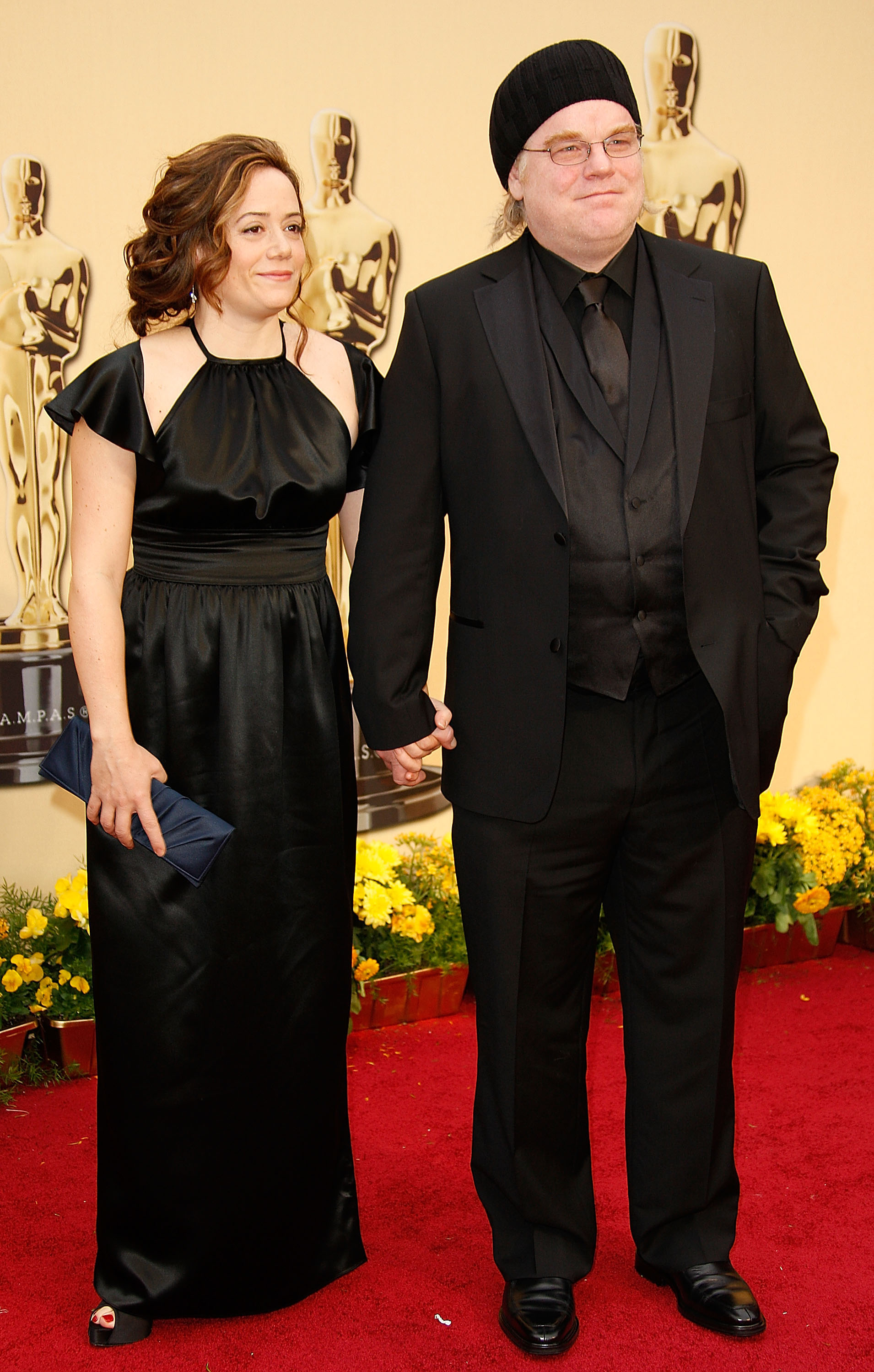 Philip Seymour Hoffman and Mimi ODonnell at the 81st Academy Awards at The Kodak Theatre in Hollywood, California, on February 22, 2009 | Source: Getty Images