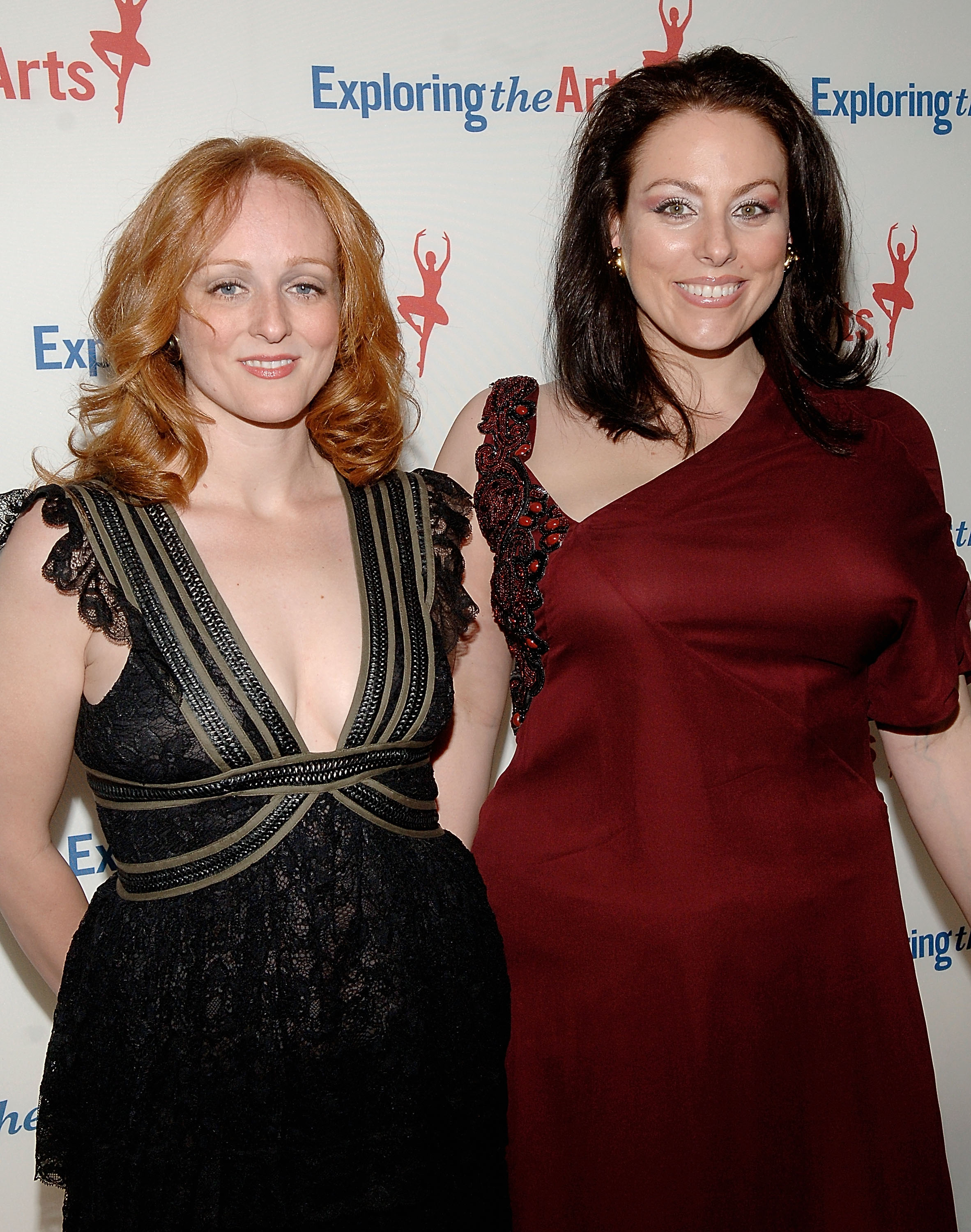 Antonia and Joanna Bennett at the Susan and Tony Bennett's "Exploring the Arts" Gala on September 23, 2008, in New York City. | Source: Getty Images