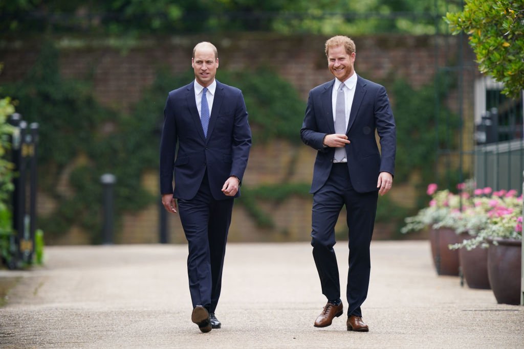 William Y Harry Reunidos Por Los 60 Años De Diana Así Se Ve La Estatua