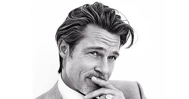 Brad Pitt Models in Brioni's New Black and White Campaign