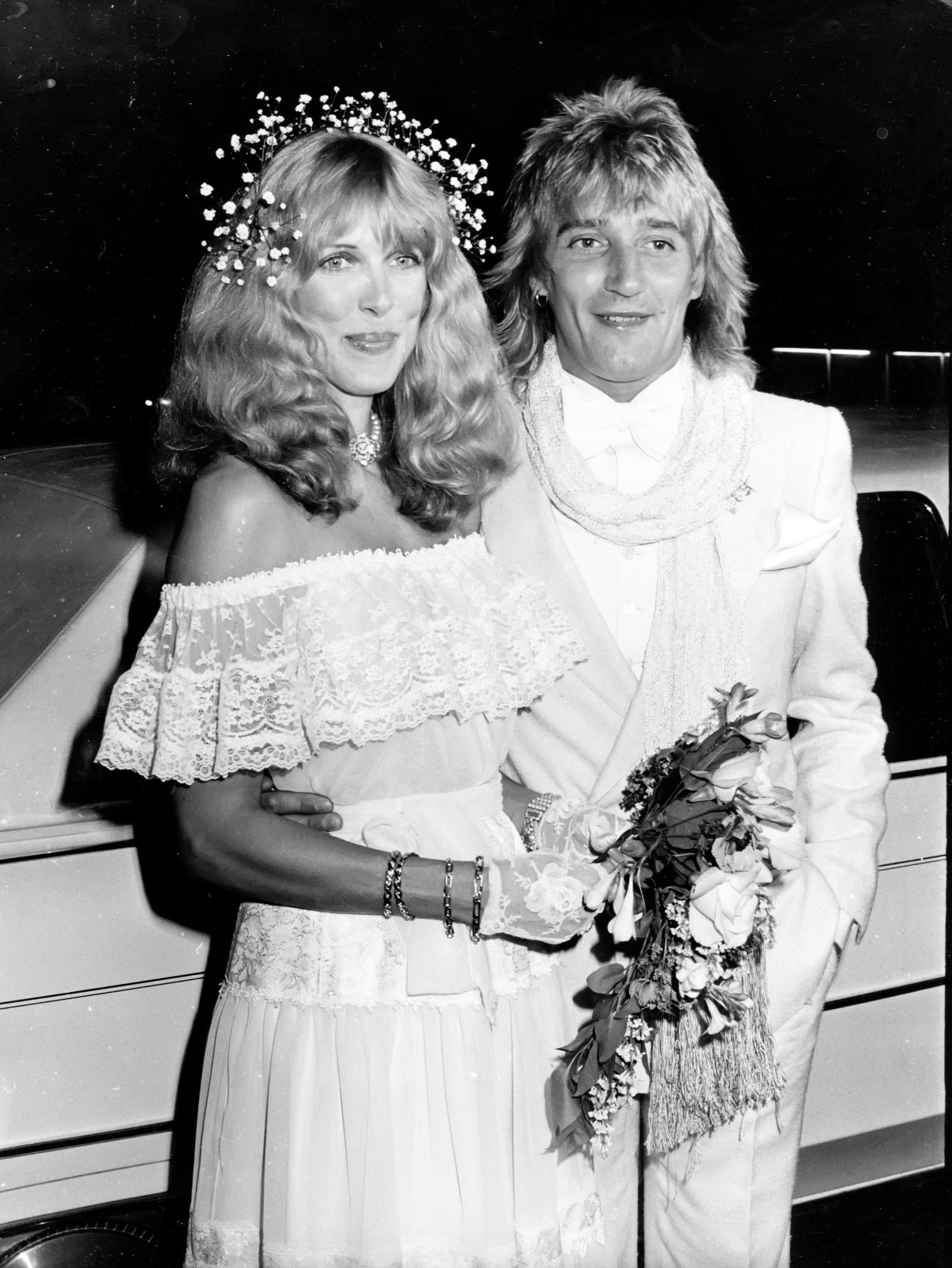 Alana and Rod Stewart, circa 1979 | Source: Getty Images