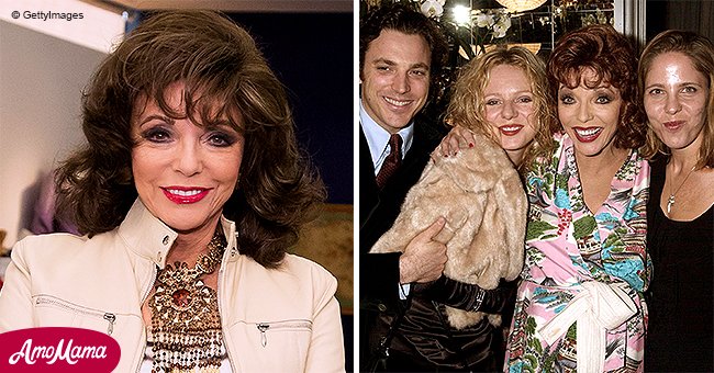 Joan Collins of 'Dynasty' Fame Is a Proud Mother of 3 ...