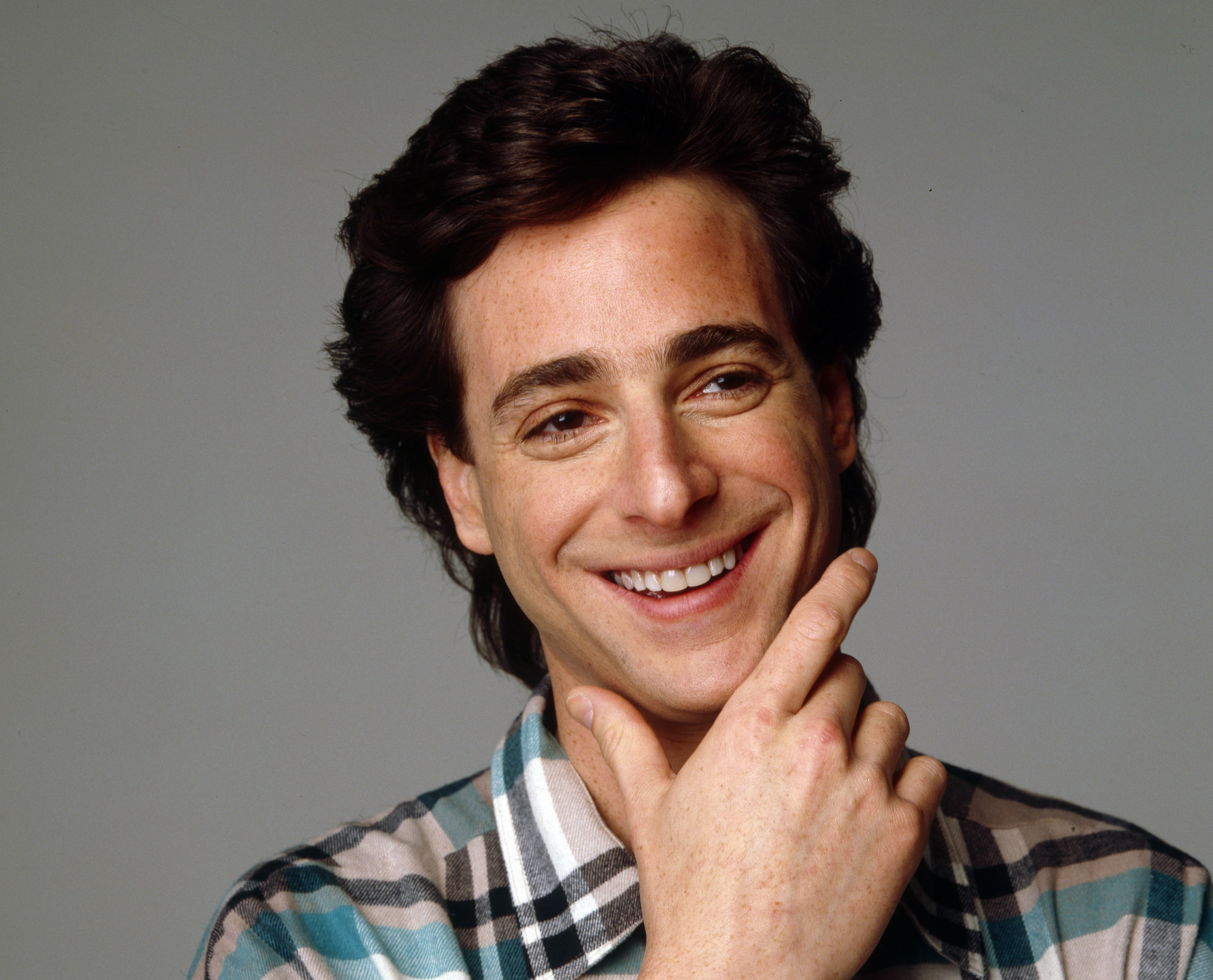 Bob Saget poses for a promotional photo in 1993 for the ABC Television series "Full House." | Source: Getty Images