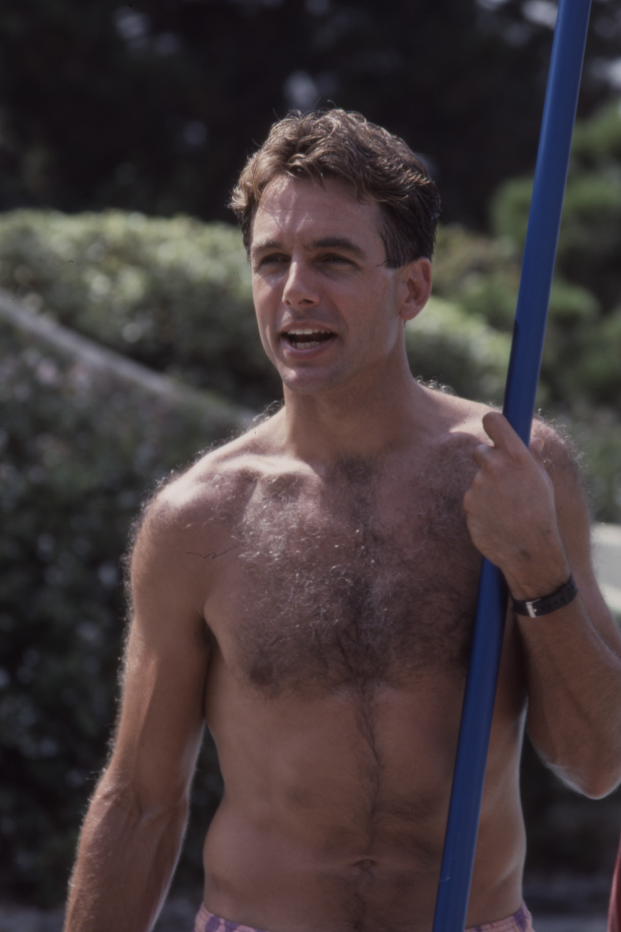 The actor on the set of the TV movie "Prince of Bel Air," 1986 | Source: Getty Images