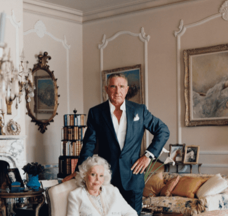 Zsa Zsa Gabor and Prince Frederic von Anhalt photographed at home for Vanity Fair Magazine on May 5, 2007 in Bel Air, California | Source: Getty Images