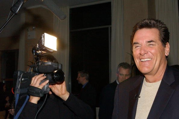  Game show host Chuck Woolery appears at a programming event at the W Hotel on March 11, 2003 | Source: Getty Images