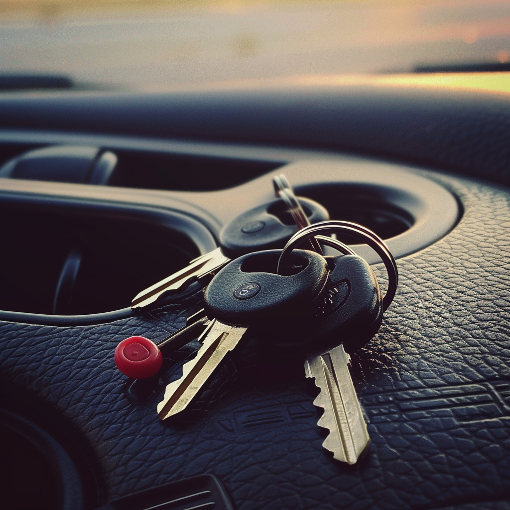 Keys on a dashboard | Source: Midjourney