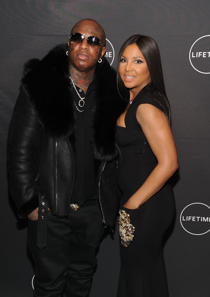 Birdman and Toni Braxton attending Lifetime's Film,'Faith Under Fire: The Antoinette Tuff Story' red carpet screening and premiere event at NeueHouse Madison Square In New York on January 23, 2018. | Source: Getty