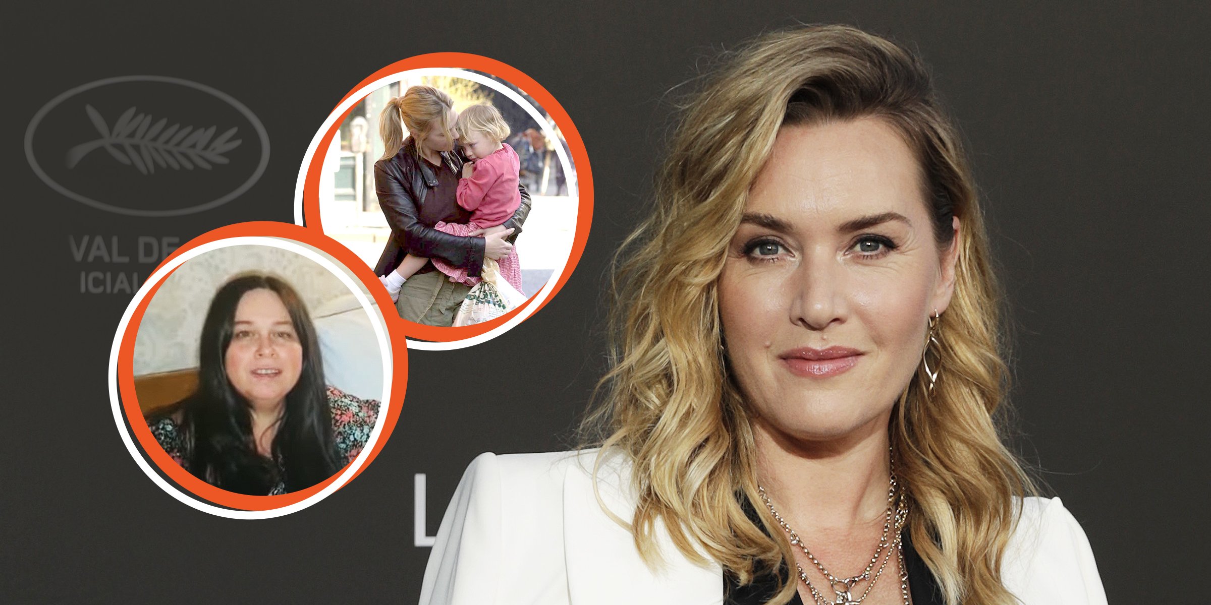 Carolynne Hunter┃Kate Winslet y Mia Threapleton┃Kate Winslet┃Foto: youtube.com/Carolynne Hunter┃Getty Images