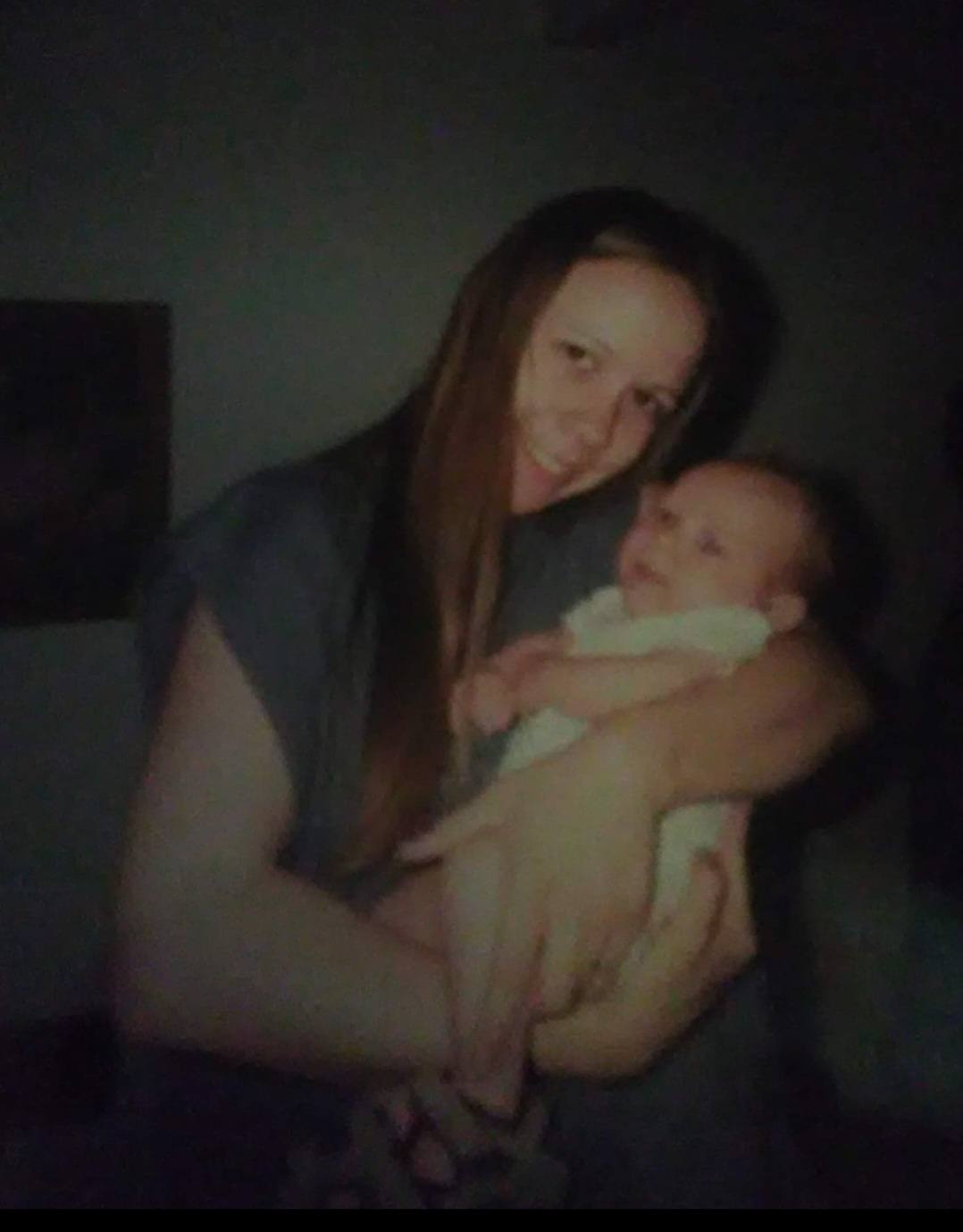 Amanda Manion and Glenn Beeman III as a baby in a photo shared on January 28, 2026 | Source: Facebook/Amanda Manion